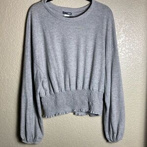 Fashion Nova GreyDolman Sweater